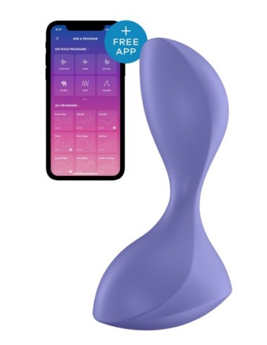 SATISFYER SELLO DULCE LILA