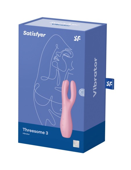 SATISFYER TRÍO 3 ROSA
