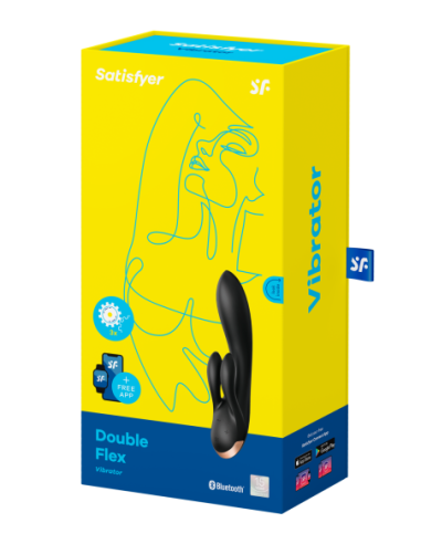 SATISFYER DOBLE FLEX NEGRO