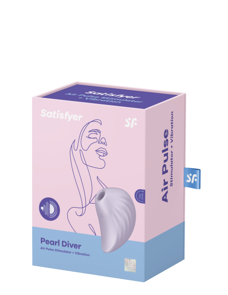SATISFYER BUCEADOR DE PERLAS VIOLETA