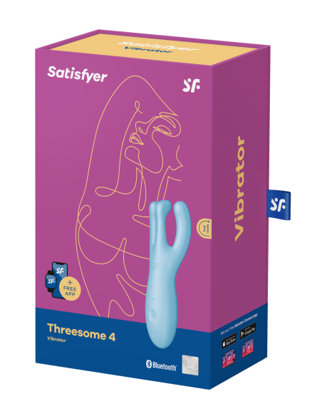 APP SATISFYER TRÍO 4 CONNECT AZUL
