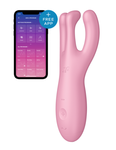 APP SATISFYER THREESOME 4 CONNECT ROSA