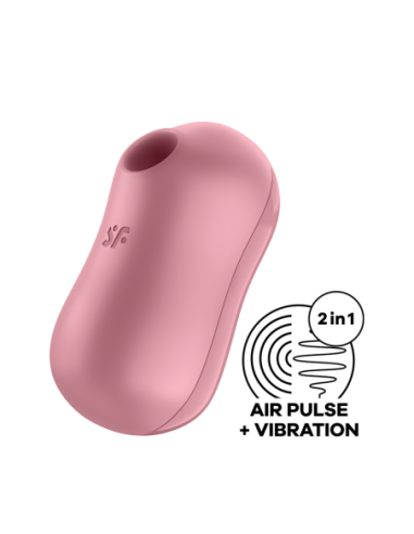 SATISFYER COTTON CANDY ROJO CLARO