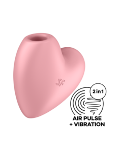 SATISFYER CUTIE CORAZÓN ROJO CLARO 2