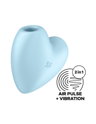 SATISFYER CUTIE CORAZÓN AZUL