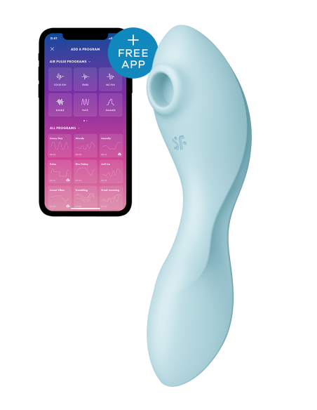 SATISFYER CURVY TRINITY 5+ AZUL