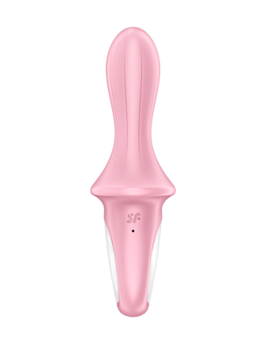 BOMBA DE AIRE BOTÍN SATISFYER 5 CONNECT APP ROJO