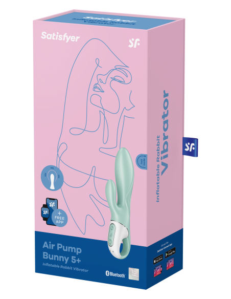 SATISFYER AIR PUMP BUNNY 5 CONNECT APP MENTA