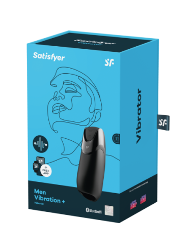 SATISFYER HOMBRE VIBRATION+ NEGRO