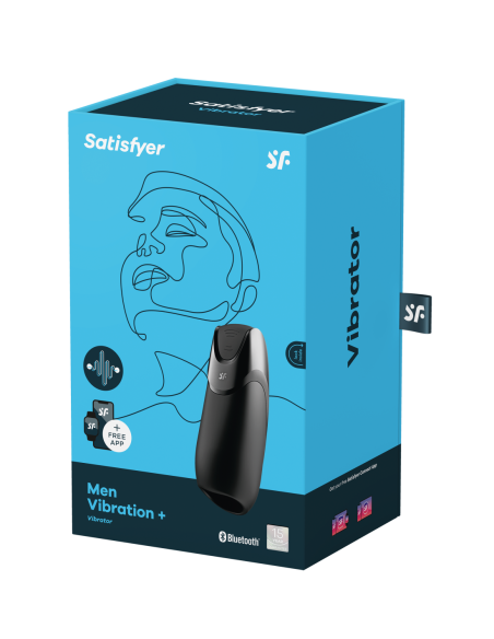 SATISFYER HOMBRE VIBRATION+ NEGRO