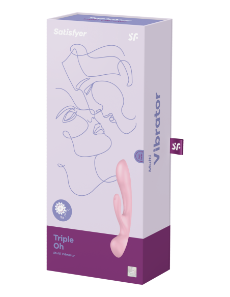 SATISFYER TRIPLE OH ROSA