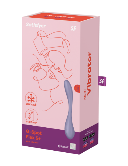 SATISFYER PUNTO G FLEX 5+ LILA