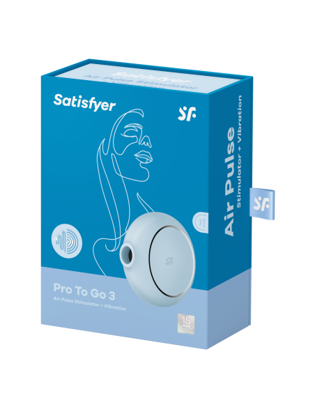 SATISFYER PRO TO GO 3 AZUL