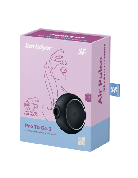 SATISFYER PRO PARA IR 3 NEGRO