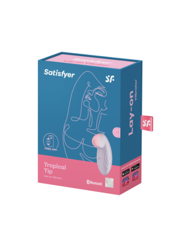 SATISFYER TROPICAL TIP LIGHT LILA