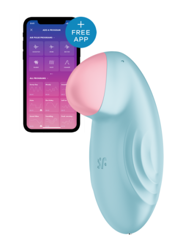 PUNTA SATISFYER TROPICAL AZUL CLARO