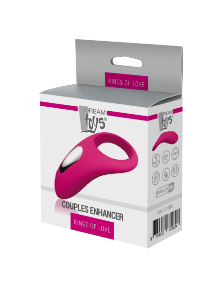 ANILLOS DE AMOR PAREJAS POTENCIADOR MAGENTA