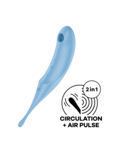 SATISFYER TWIRLING PRO AZUL 2