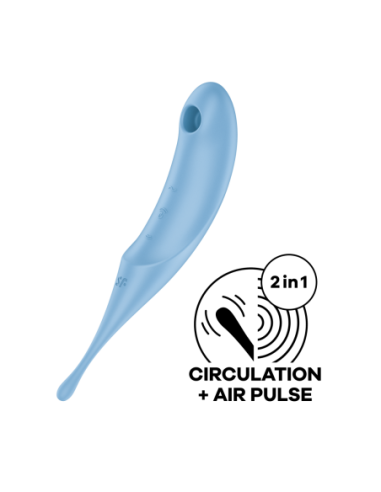SATISFYER TWIRLING PRO AZUL