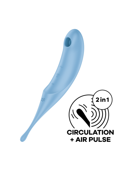 SATISFYER TWIRLING PRO AZUL