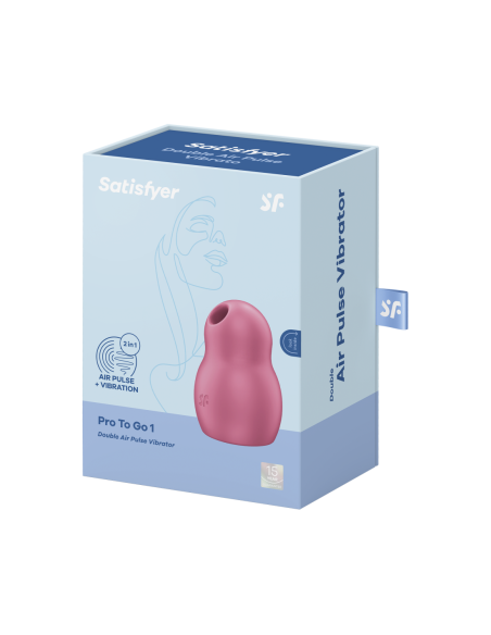 SATISFYER PRO TO GO 1 ROJO