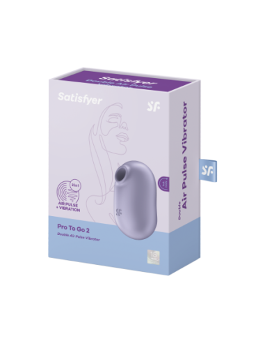 SATISFYER PRO TO GO 2 VIOLETA