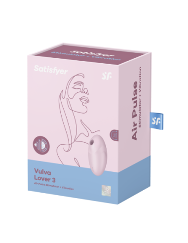 SATISFYER AMANTE DE LA VULVA 3 ROSA