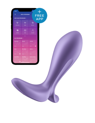 SATISFYER INTENSIDAD PLUG MORADO