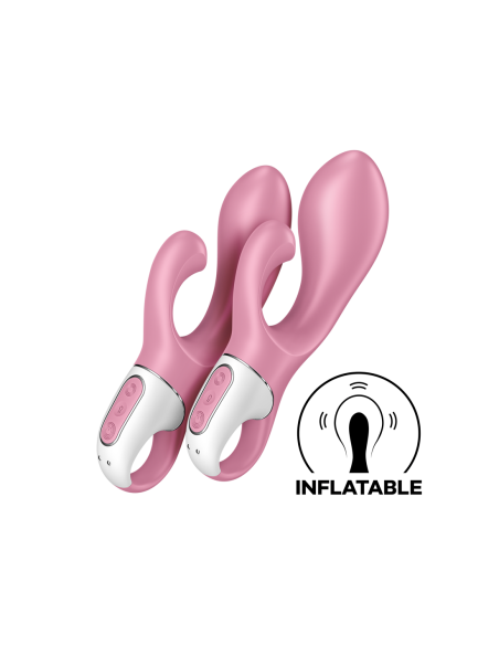 BOMBA DE AIRE SATISFYER BUNNY 2 ROJO CLARO