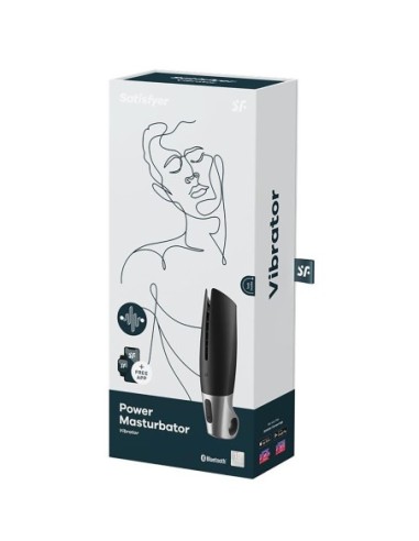 MASTURBADOR SATISFYER POWER NEGRO