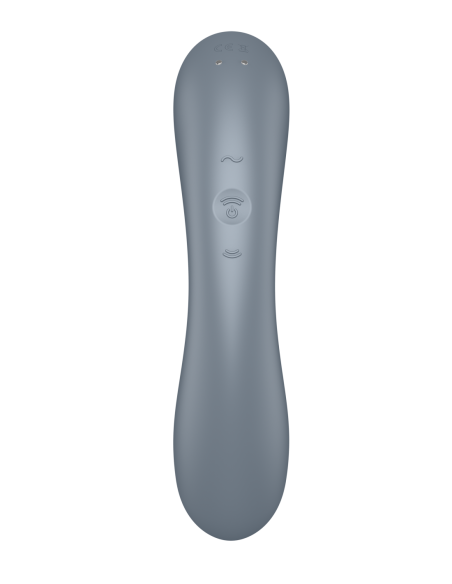 SATISFYER CURVY TRINITY 1 AZUL GRIS