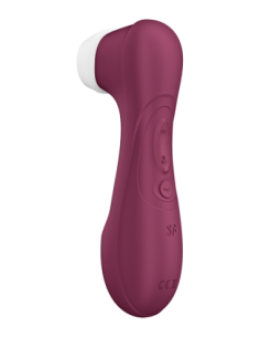 SATISFYER PRO 2 GENERACIÓN 3 CON AIRE LÍQUIDO VINO ROJO 2