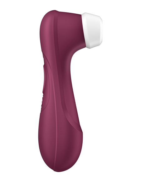 SATISFYER PRO 2 GENERACIÓN 3 CON AIRE LIQUIDO VINO ROJO