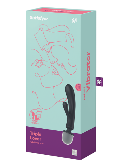 SATISFYER TRIPLE LOVER GRIS