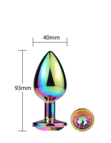 MAI PLUG ANAL DE METAL CON PIEDRA L MAI NO. 74...