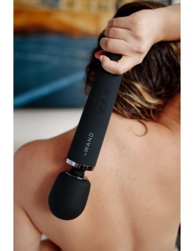 MASAJEADOR RECARGABLE LE WAND NEGRO MATE