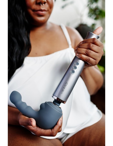 MASAJEADOR RECARGABLE LE WAND GRIS