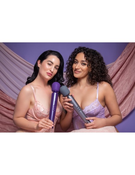 MASAJEADOR RECARGABLE LE WAND GRIS