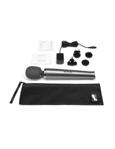 MASAJEADOR RECARGABLE LE WAND GRIS