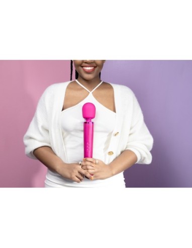 MASAJEADOR RECARGABLE LE WAND MAGENTA