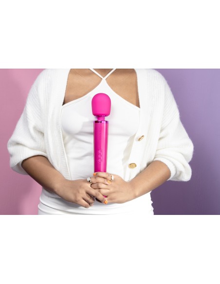 MASAJEADOR RECARGABLE LE WAND MAGENTA