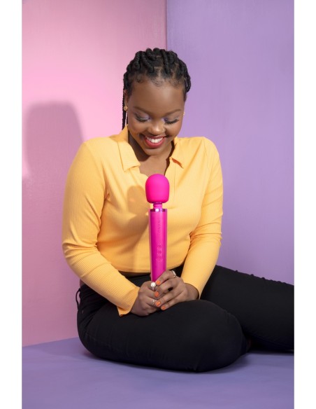 MASAJEADOR RECARGABLE LE WAND MAGENTA