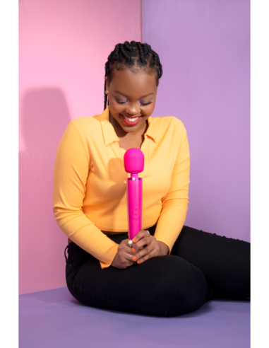 MASAJEADOR RECARGABLE LE WAND MAGENTA