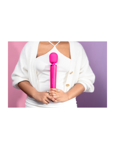 MASAJEADOR RECARGABLE LE WAND MAGENTA