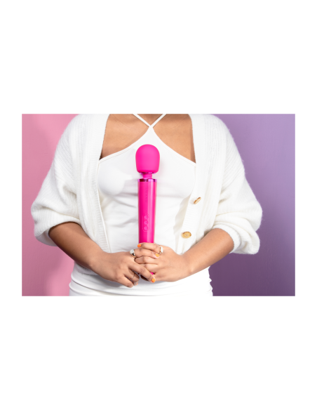 MASAJEADOR RECARGABLE LE WAND MAGENTA