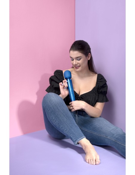 MASAJEADOR RECARGABLE LE WAND AZUL PACÍFICO