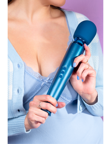 MASAJEADOR RECARGABLE LE WAND AZUL PACÍFICO