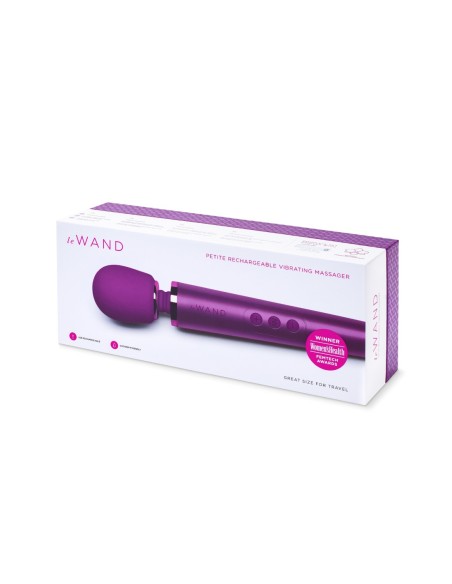 LE WAND PETITE MASAJEADOR VIBRADOR RECARGABLE CEREZA