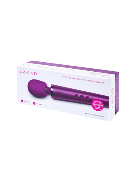 LE WAND PETITE MASAJEADOR VIBRADOR RECARGABLE CEREZA