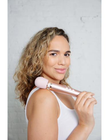 MASAJEADOR VIBRADOR RECARGABLE LE WAND PETITE -...